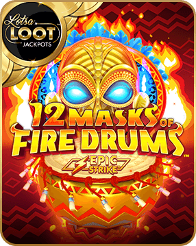 12 Masks of Fire Drums LLJ slot icon